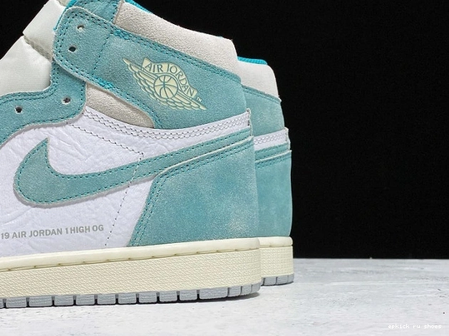 Cheap Jordan High 1 OG Retro Turbo Green 555088-311 Air 0705